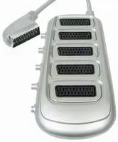 T.E.G. Scart verbindingskabel 10m male-male 10-polig