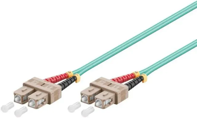 Microconnect SC-SC OM3 glasvezelkabel 0,5m duplex