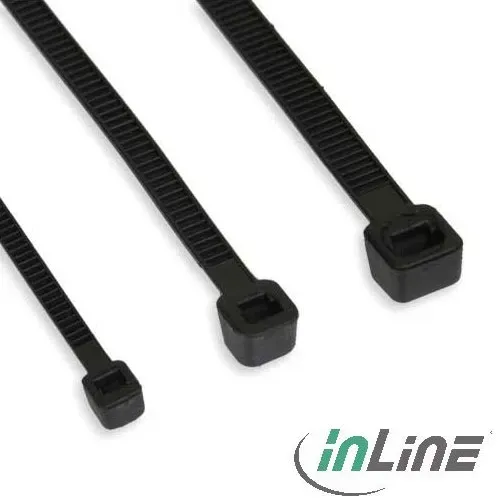 T.E.G. tie-wrap zwart 370x3,6mm 100 stuks