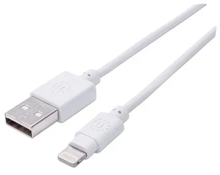 T.E.G. iP5 Lightning kabel 1m USB-A naar 8-pin lader