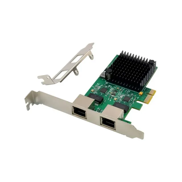 Microconnect RTL8125B netwerkkaart PCIe x1 dual 2.5G