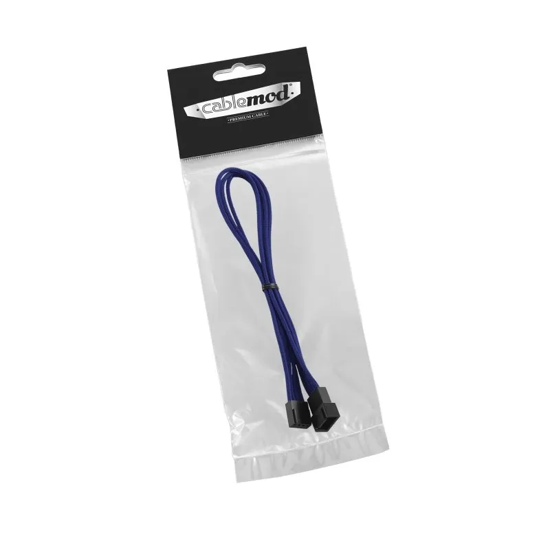 CableMod ModFlex 4-pin ventilator verlengkabel blauw 30cm