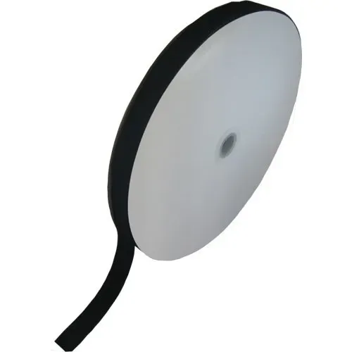 T.E.G. Back/Back klitteband 20mm zwart 25m schuurbaar