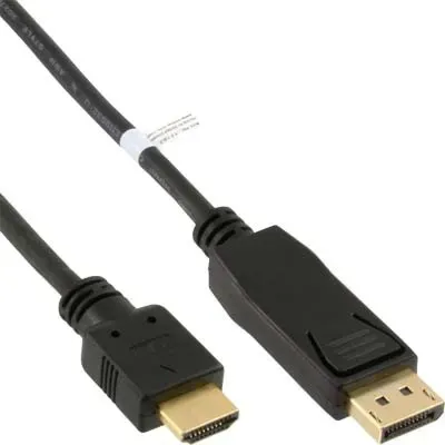 T.E.G. DisplayPort naar HDMI kabel 1 m met audio