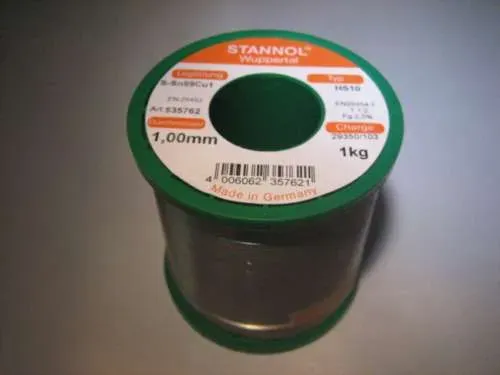 T.E.G. loodvrij soldeertin 1 kg rol